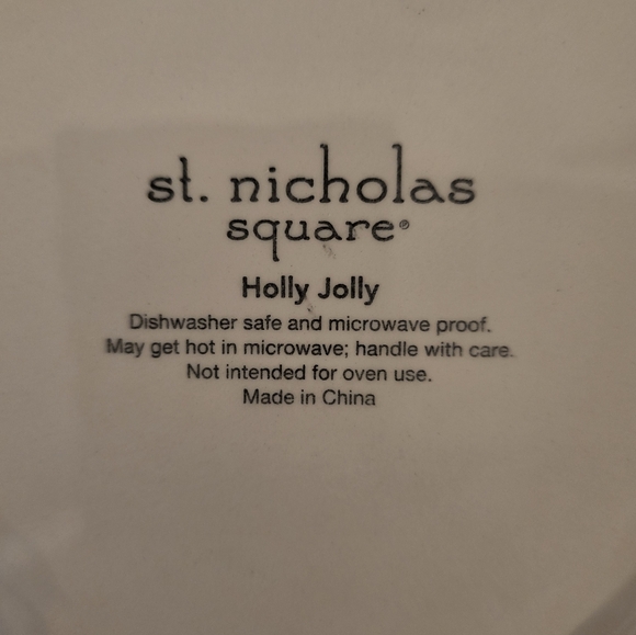 New Christmas Cookie Plate by St. Nicholas Square - Picture 4 of 7